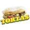 Signmission Tortas Decal Concession Stand Food Truck Sticker, D-DC-24 Tortas19 D-DC-24 Tortas19 - alternate 1